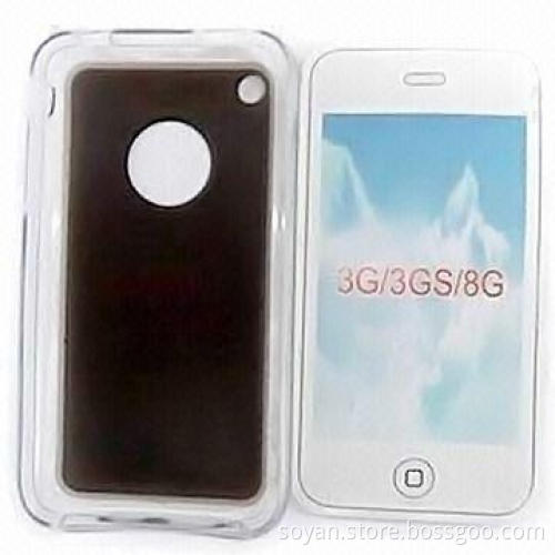 Mobile Crystal Case for Apple's iPod Touch 3G, Made of TPU and Plastic